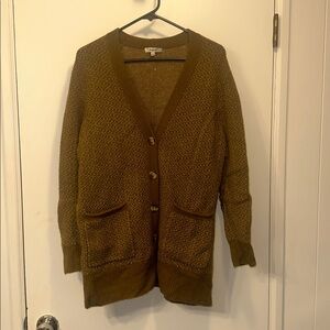Madewell birdseye cardigan